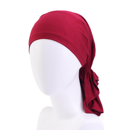 Amazon Best Selling New Headscarf Modal Stretch Headscarf Hat Pirate Hat Baotou Hat