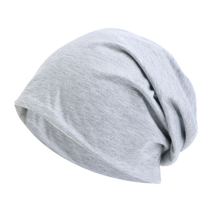 Amazon New Men's and Women's Plain Light Plate Cotton Pullover Cap Baotou Moon Cap Tone Cap JDU-54