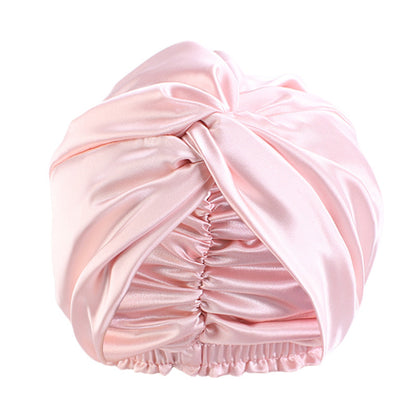Imitation Silk Nightcap Twisted Headwear Hat Ethnic Style Baotou Hat Indian Hat TJM-473
