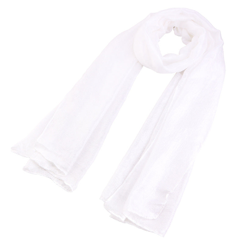 Spring and Autumn New Linen Cloak, Scarf, Headband, Hat, Headband, Cotton Scarf JDWJ-24H