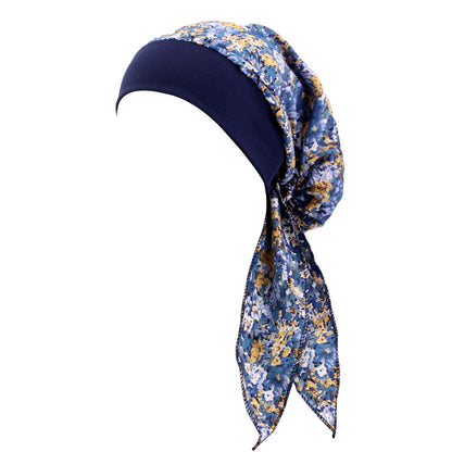 Cross Border Hat Stretch Wide Rim Nightcap Headwear Hair Care Hat JDT-329C