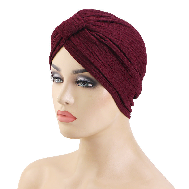Amazon's New Pleated Square Turban Hat, Ethnic Turban Hat, Turban Cloth Hat Jdt-433H