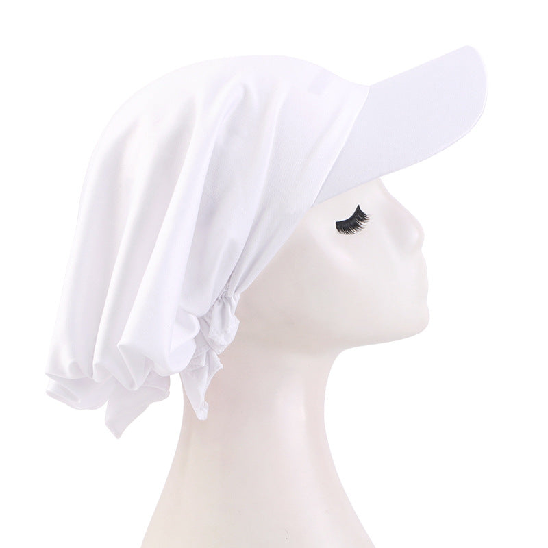Spring and Summer Style Cashew Print Brimmed Baseball Cap Outdoor Sunshade Headwrap Ethnic Cloth Hat Jdt-234C
