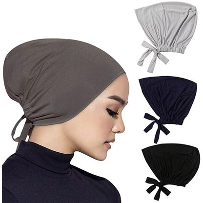 New Super Soft Elastic Cloth Ethnic Style Ribbon Base Hat Turban Chemotherapy Hat Jdt-31-1
