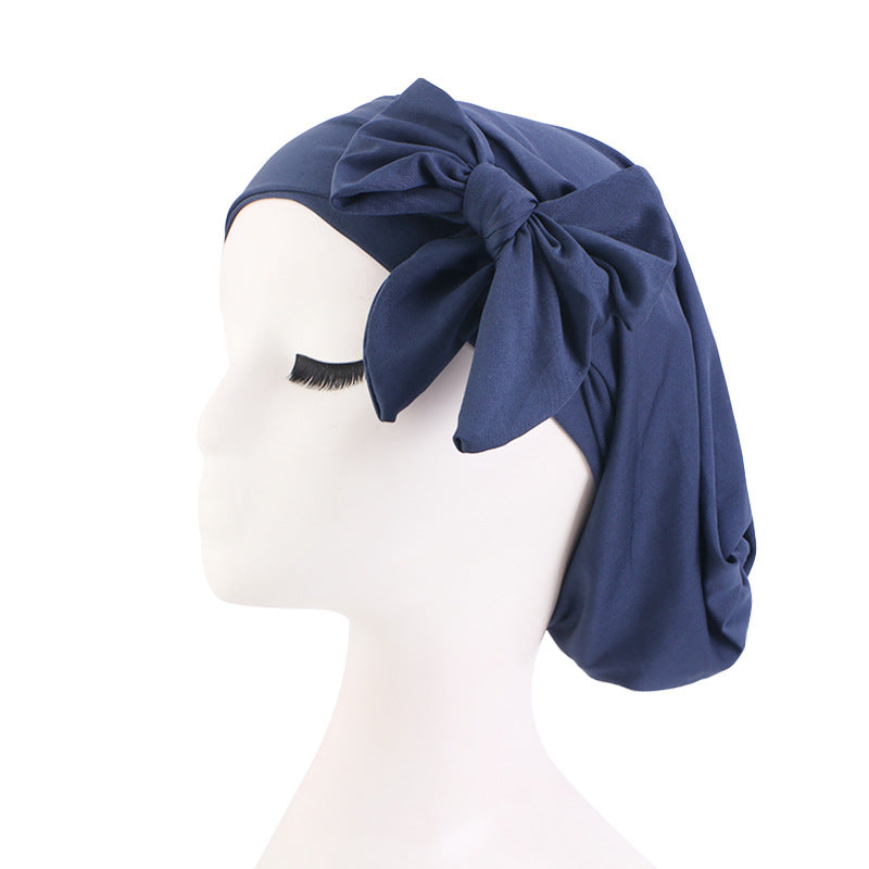 Cross-Border Supply Elastic Streamer Headscarf Hat, Head Wrap Hat, Base Hat, Chemotherapy Hat Jdt-31A