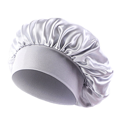 European and American Popular Children's Elastic Wide-brimmed Nightcap Sardin Round Hat Hair Care Tapes TJM-301