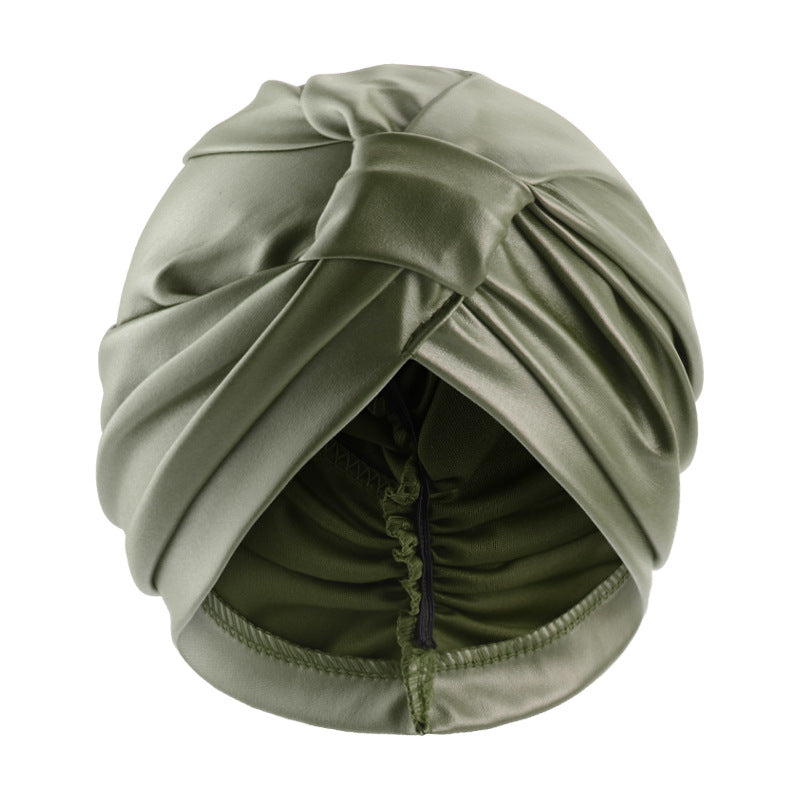 Amazon's new leather retro knotted square headscarf cap, toe cap, and headscarf JDT-433I
