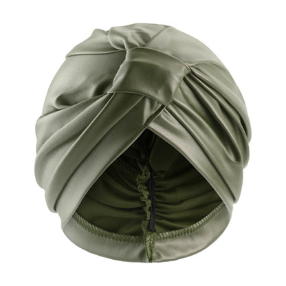 Amazon's new leather retro knotted square headscarf cap, toe cap, and headscarf JDT-433I
