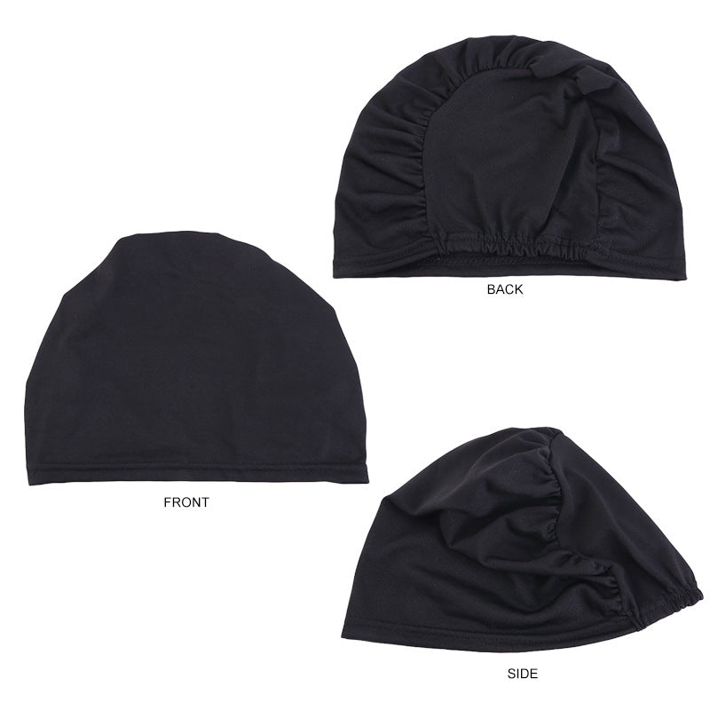 Cross-Border Hot-Selling Base Cap, Elastic Headscarf Hat, Head Wrap Hat, Solid Color Hair Protection Hat Tjm-262-1