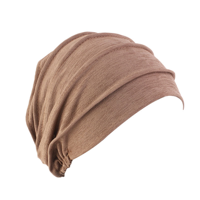 Amazon high quality supply Women's pullover cap chemotherapy cap nightcap hair loss hat TJM-267