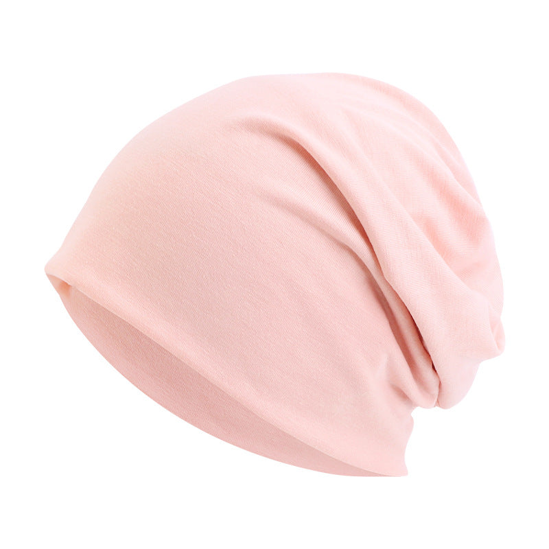 Amazon New Men's and Women's Plain Light Plate Cotton Pullover Cap Baotou Moon Cap Tone Cap JDU-54
