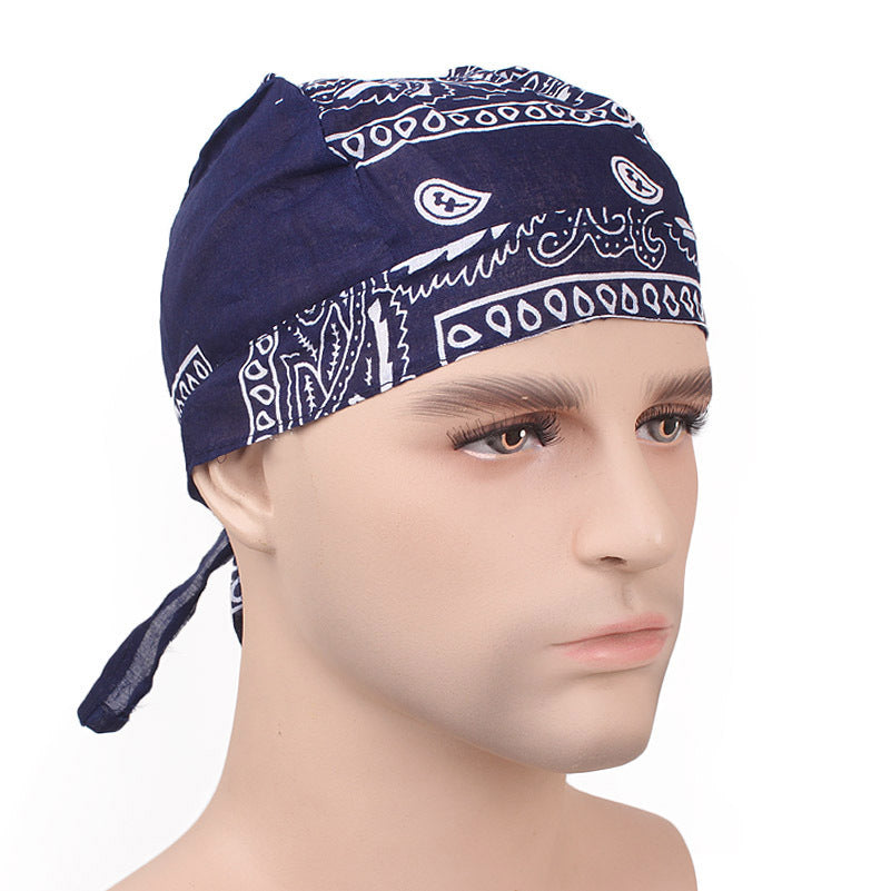 Hip hop street dance pirate bag head hat adult cotton amoeba headscarf hat ethnic hat TJM-09