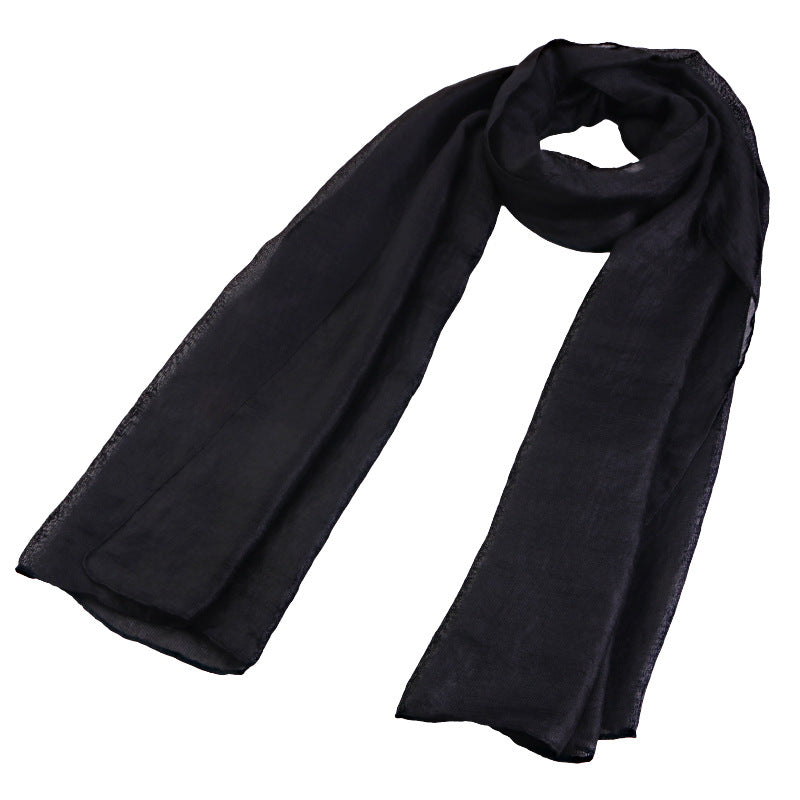 Spring and Autumn New Linen Cloak, Scarf, Headband, Hat, Headband, Cotton Scarf JDWJ-24H