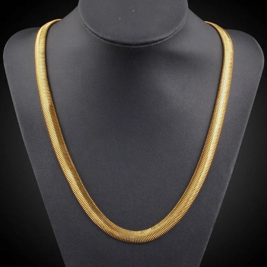 Alloy Golden Wild Men Necklace