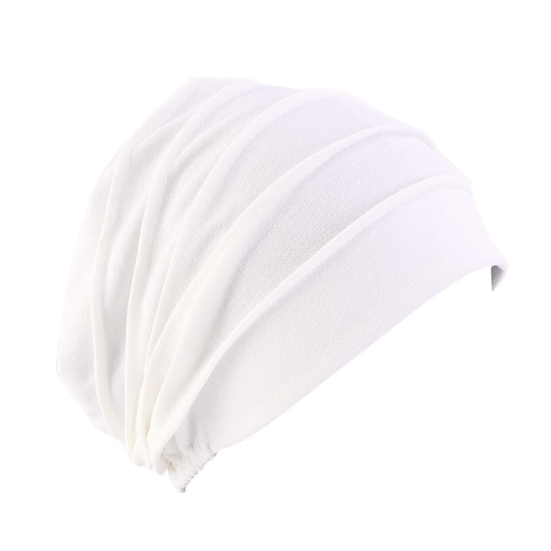 Amazon high quality supply Women's pullover cap chemotherapy cap nightcap hair loss hat TJM-267