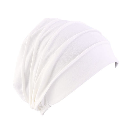 Amazon high quality supply Women's pullover cap chemotherapy cap nightcap hair loss hat TJM-267