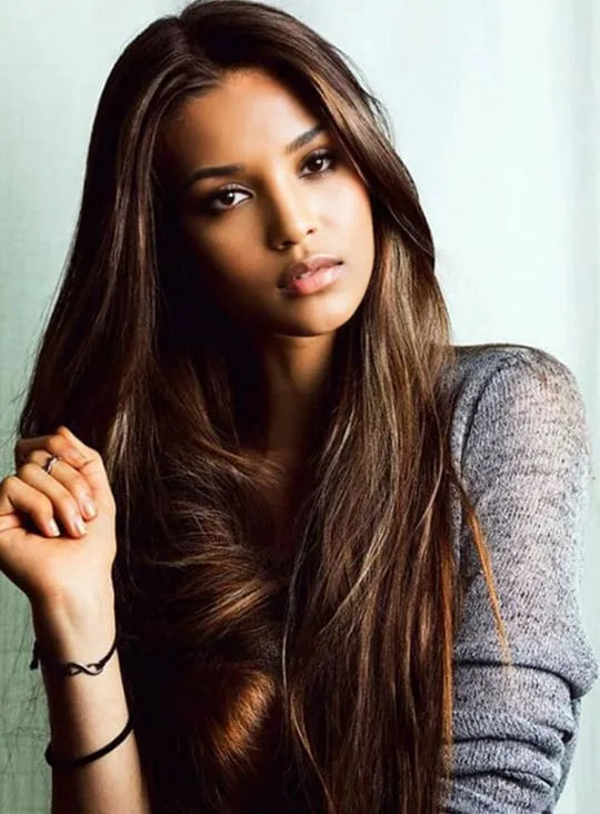 Human Hair 7 PCS Clip In Hair Extensions