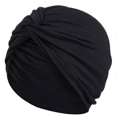 New Thickened Ethnic Style Elastic Cross-Twist Hat, Headscarf Hat, Indian Hat, Headwrap Hat Jdt-163J