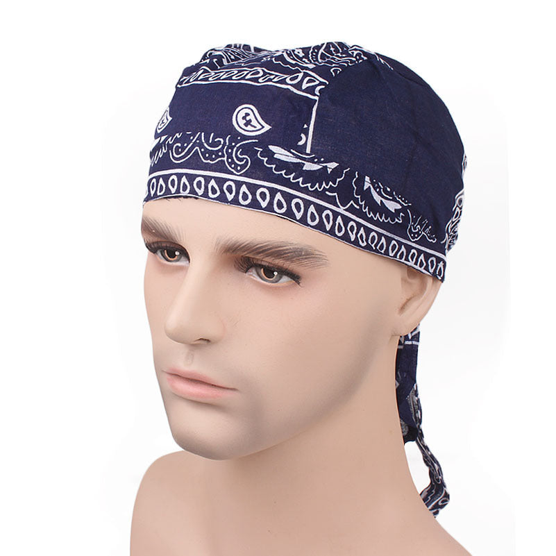 Hip hop street dance pirate bag head hat adult cotton amoeba headscarf hat ethnic hat TJM-09