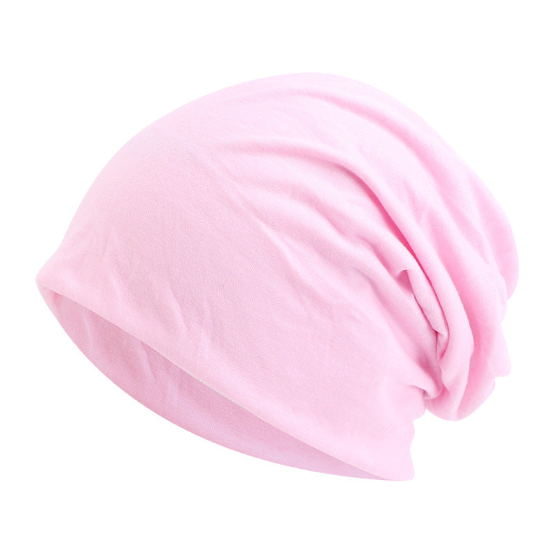 Amazon New Men's and Women's Plain Light Plate Cotton Pullover Cap Baotou Moon Cap Tone Cap JDU-54