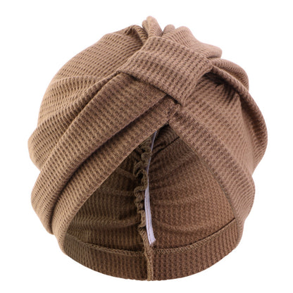 Amazon's New Cotton Waffle Turban Hat Ethnic Turban Turban Jdt-433G