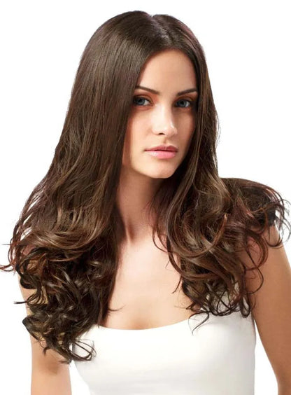 Long Bottom Curly Lace Front Human Hair Wigs