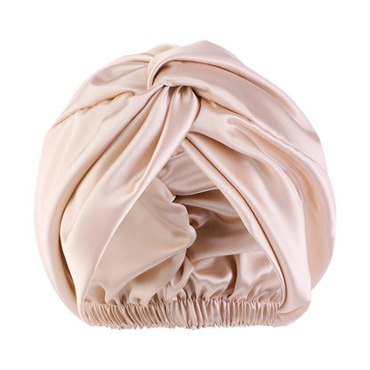 Imitation Silk Nightcap Twisted Headwear Hat Ethnic Style Baotou Hat Indian Hat TJM-473