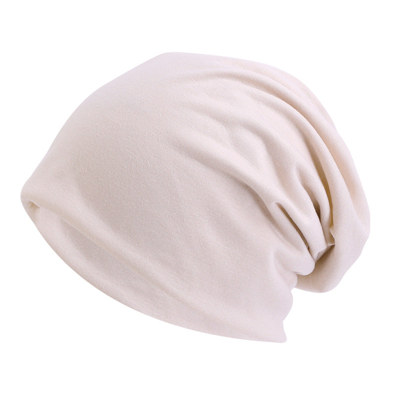 Amazon New Men's and Women's Plain Light Plate Cotton Pullover Cap Baotou Moon Cap Tone Cap JDU-54