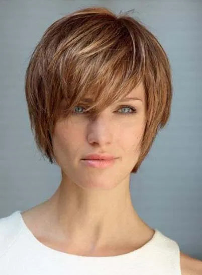 Elegant 8 Inches Short Straight Capless Human Hair Wig