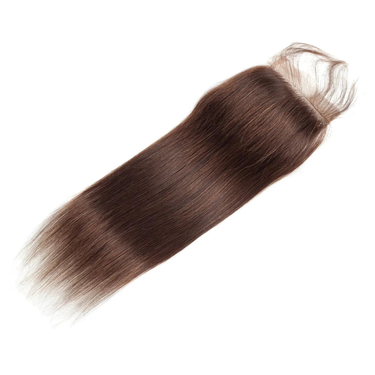 Wigsbuy Straight Hair Closure #2 Dark Brown Human Hair Lace Closure 10-20 Inches