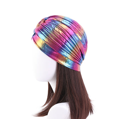 Trendy Laser-Printed Indian Hats, Headscarf Hats, and Headwrap Hats Popular in Europe and America