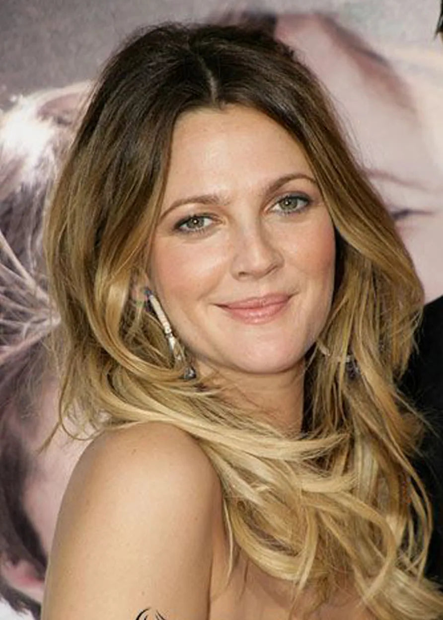 Long Big Curly Layered Hairstyle with Full Fringe Synthetic Capless Women Wigs 24 Inches