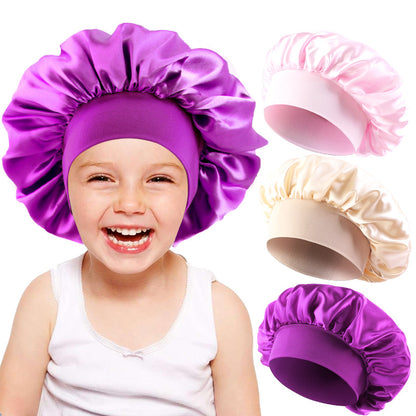 Children's Wide-brimmed Nightcap Stretch Hair Band Hat Baby's Tape Hat K-21