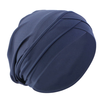 Cross-border supply of double cross elastic turgear hat ethnic wind base cap chemotherapy hat JDT-476
