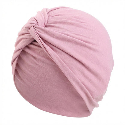 New Thickened Ethnic Style Elastic Cross-Twist Hat, Headscarf Hat, Indian Hat, Headwrap Hat Jdt-163J