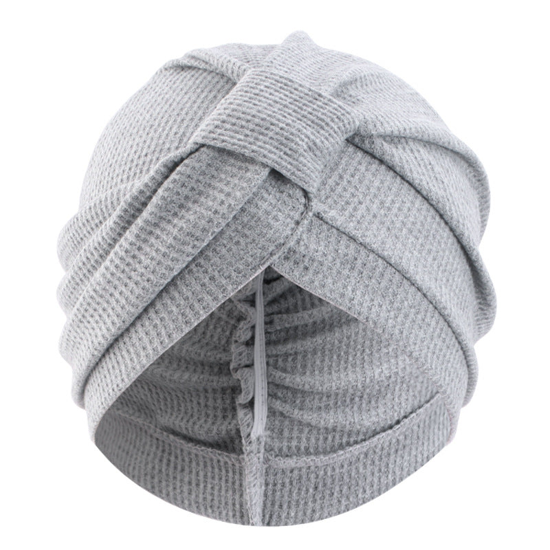 Amazon's New Cotton Waffle Turban Hat Ethnic Turban Turban Jdt-433G