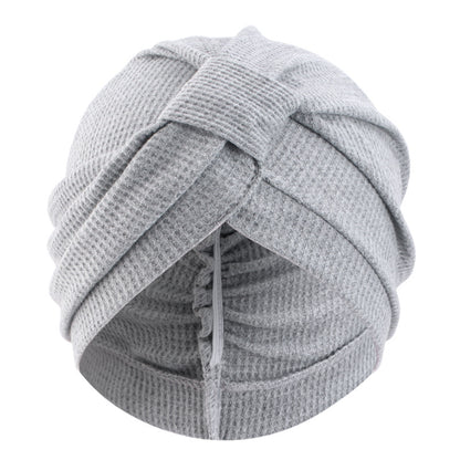 Amazon's New Cotton Waffle Turban Hat Ethnic Turban Turban Jdt-433G