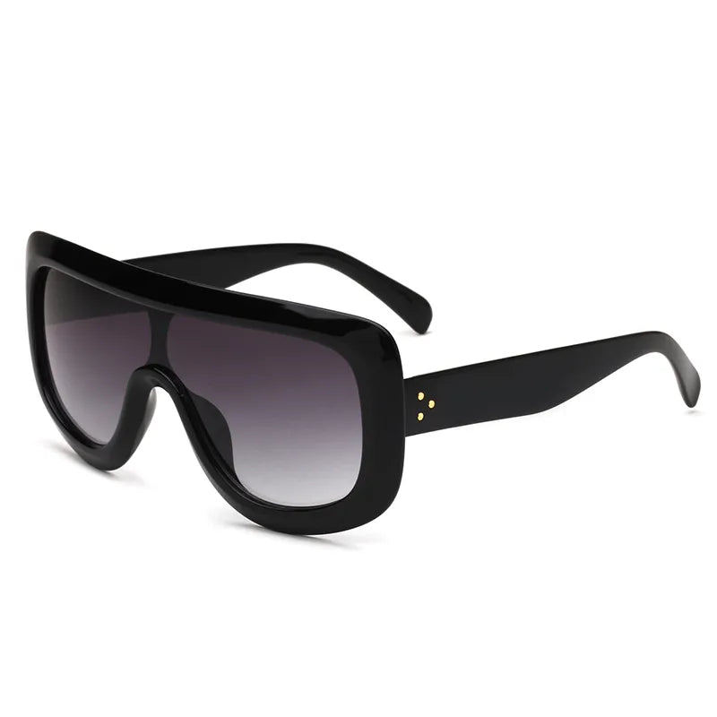 Big Frame One-Piece Sunglasses