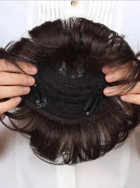 Ventilate Women Top Piece Natural Straight Bang