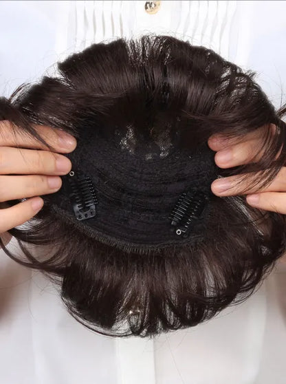 Ventilate Women Top Piece Natural Straight Bang