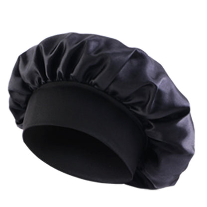 European and American Popular Children's Elastic Wide-brimmed Nightcap Sardin Round Hat Hair Care Tapes TJM-301