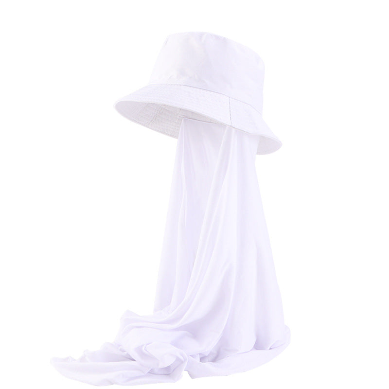 Summer ethnic hat basin hat scarf integrated hat sun-proof fisherman hat scarf toe cap JDPM-58
