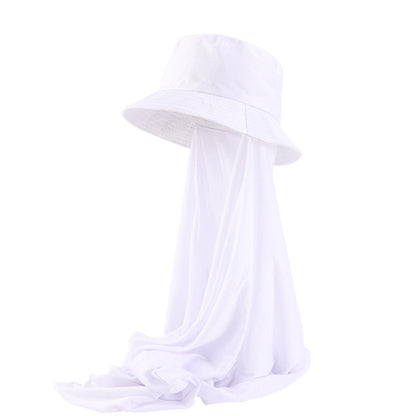 Summer ethnic hat basin hat scarf integrated hat sun-proof fisherman hat scarf toe cap JDPM-58