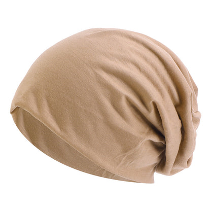 Amazon New Men's and Women's Plain Light Plate Cotton Pullover Cap Baotou Moon Cap Tone Cap JDU-54