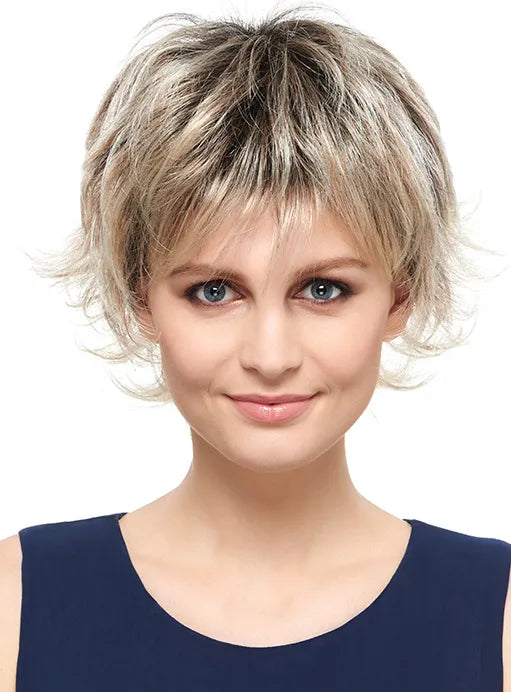 COSCOSS? Glamorous Short Wavy Capless Synthetic Wig 6 Inches