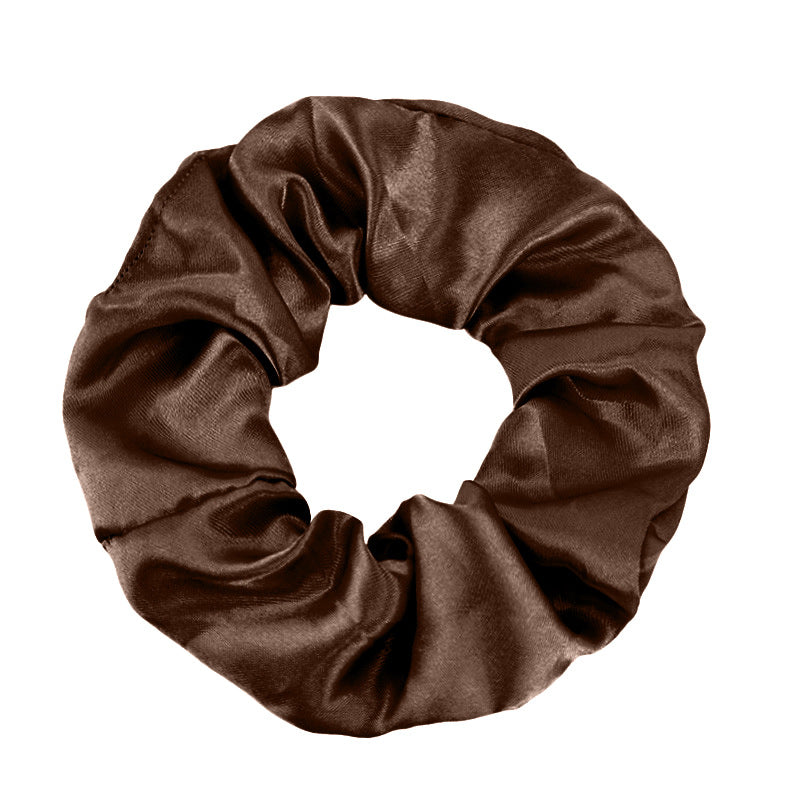 Japanese and Korean version of the new fashion simple satin segment large intestine hair ring hair rope hair FQ-124