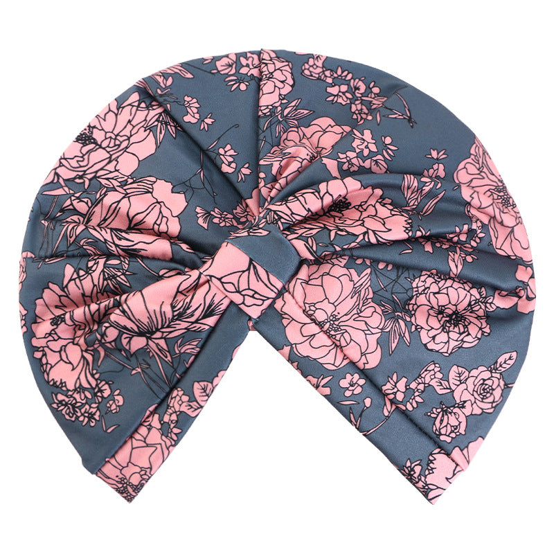 European and American Popular Bohemian Style Knotted Turban Hat, Fashionable Home Hat, Confinement Hat, Baotou Hat Jdt-469C