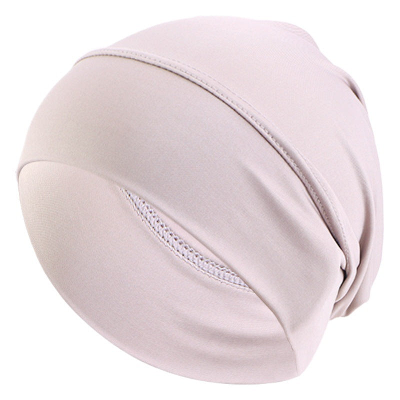 Cross-border supply of ethnic-style elastic turf cap base cap chemotherapy cap baotou hair care cap JDT-485