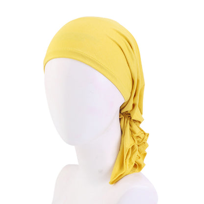 Amazon Best Selling New Headscarf Modal Stretch Headscarf Hat Pirate Hat Baotou Hat