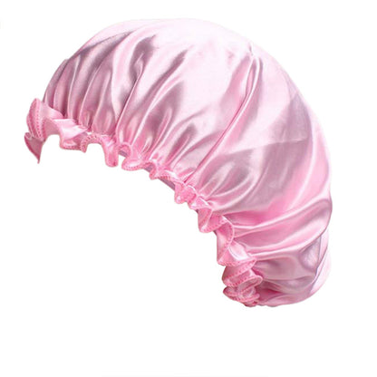 Satin lace nightcap women's round cap hair care CAP Beauty hair cap TJM-250
